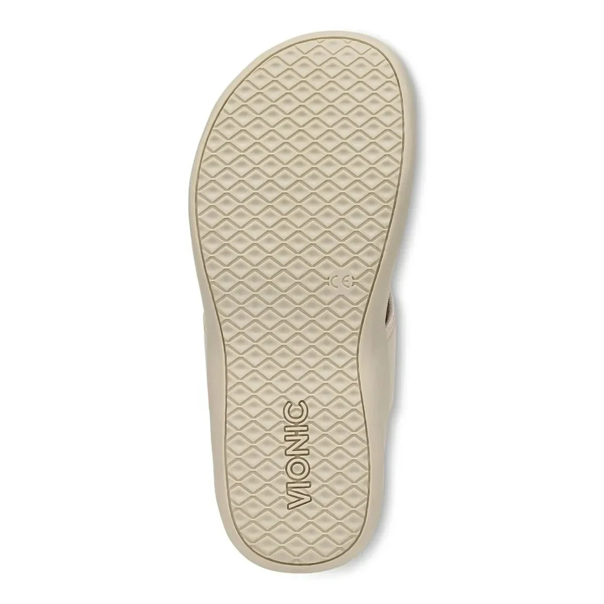 Vionic Tava Toe Post Sandal, Cream Suede – US Stock, Free Shipping