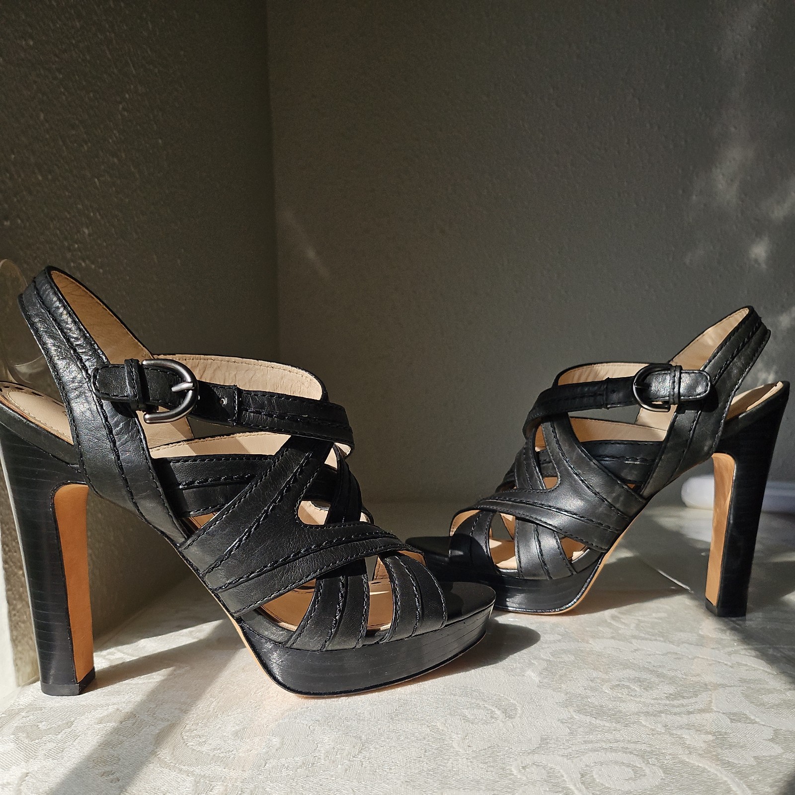 Coach Platform Sandals 7.5B