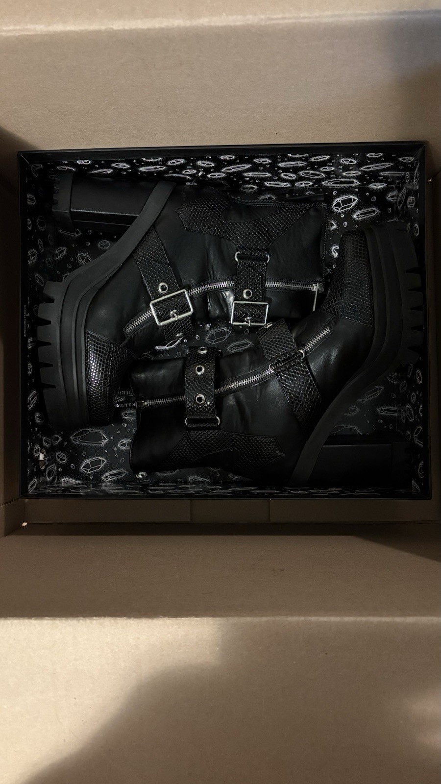 Killstar Enslave Me Boots US10
