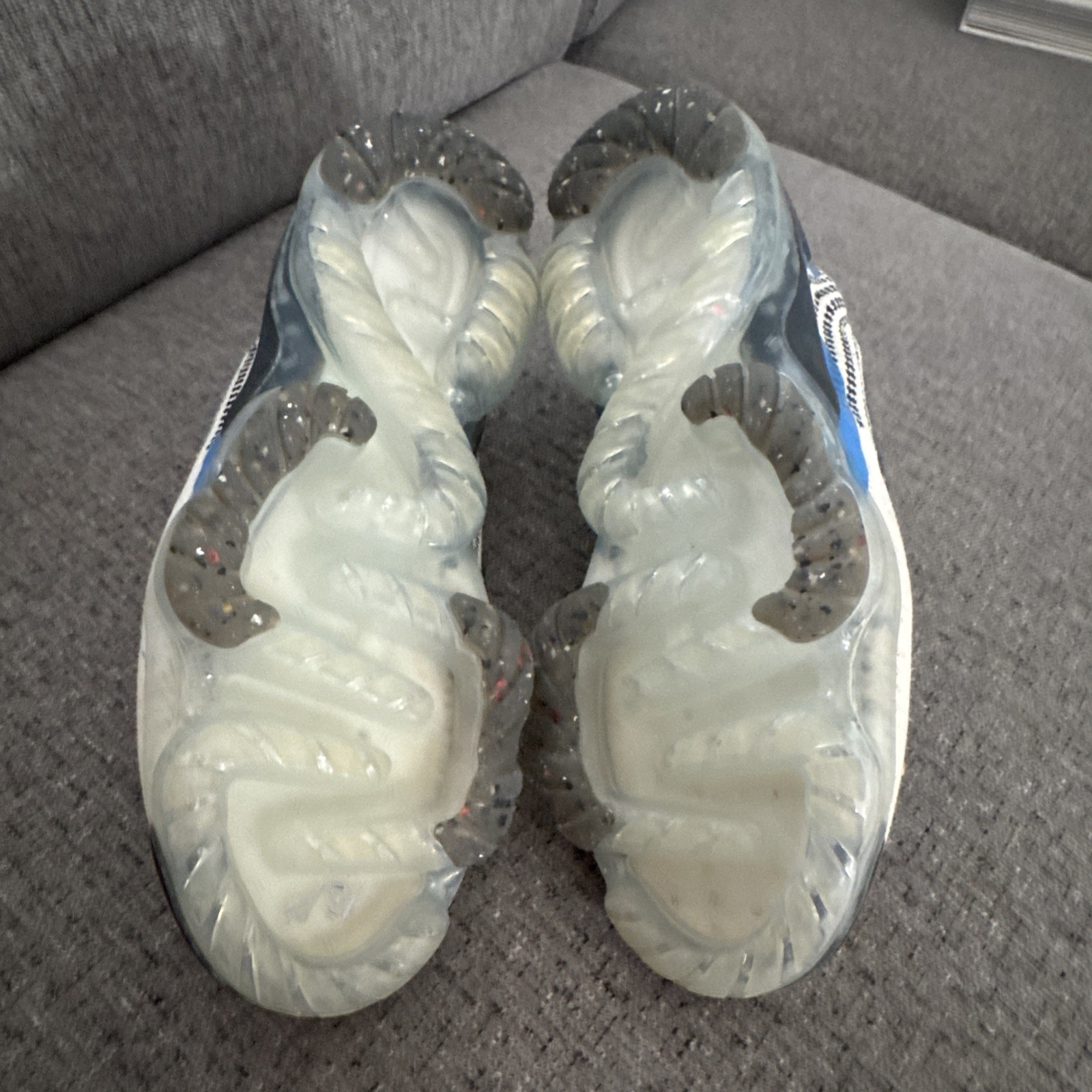 Nike Air VaporMax 2021 Flyknit FK GS White Photo Blue DB1550-101 Men’s Size 4.5Y