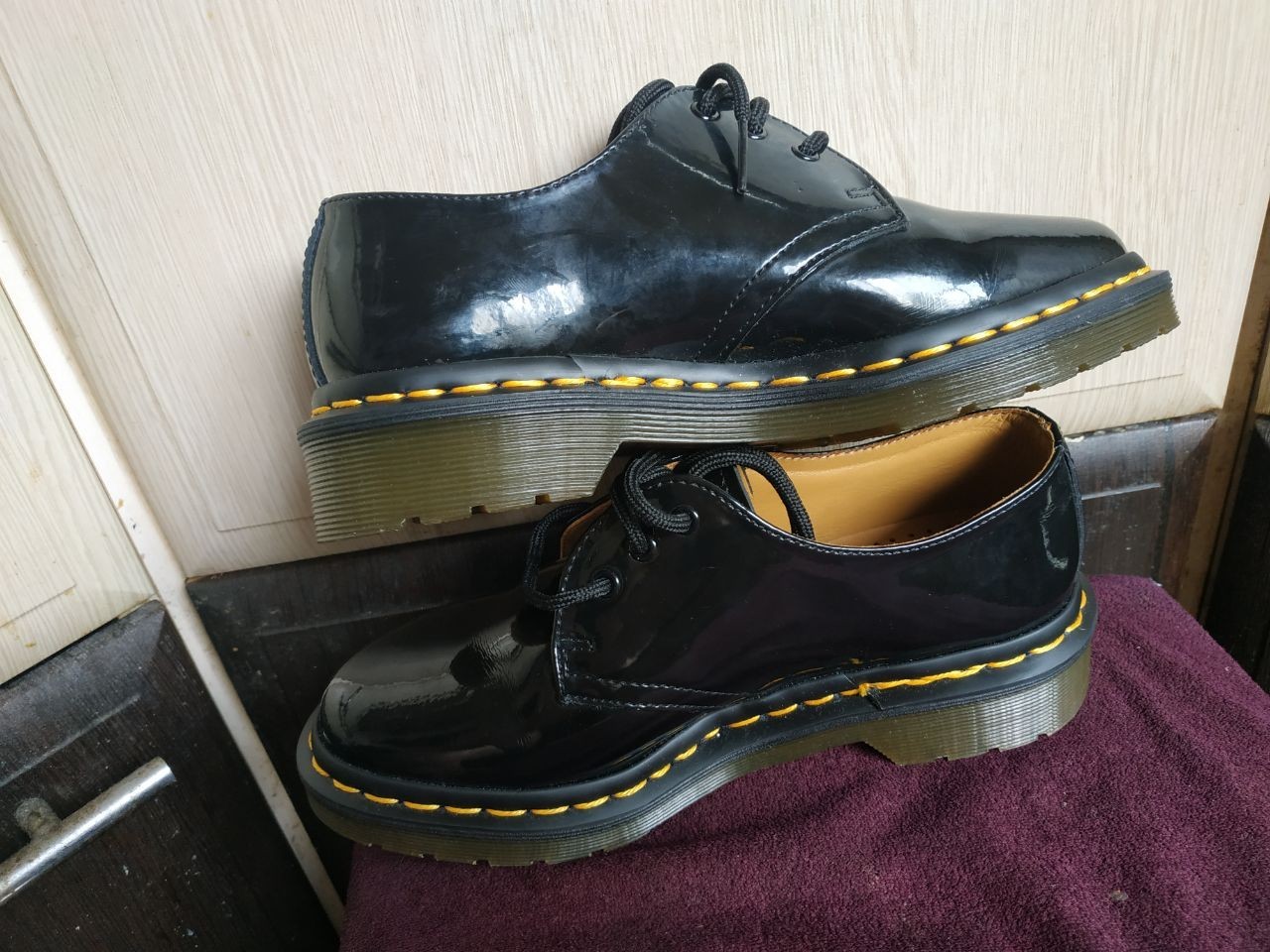 Dr Martens 1461 Patent Leather Black Oxford Shoes MINT Women’s US 5 UK 3 EU 36