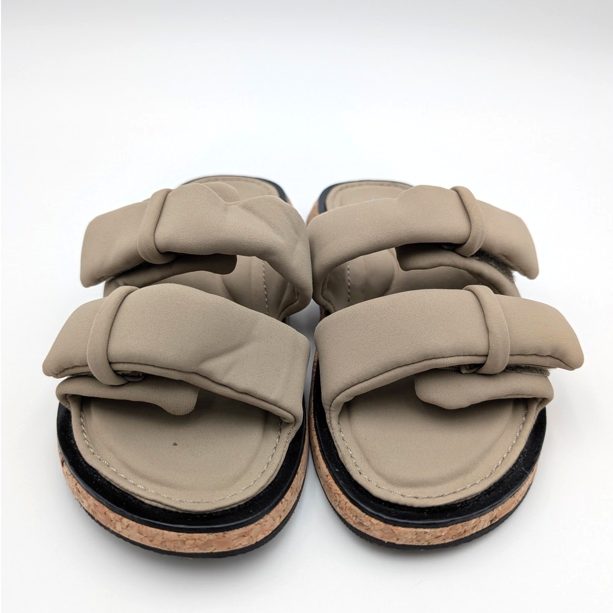 Rag & Bone Parque Slide Sandals Women’s Open Toe Light Sand Size US6.5 EU36