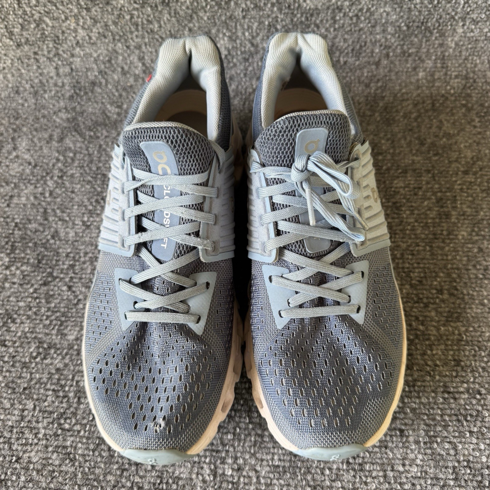 On Cloud Womens Cloudswift Blue Lake Sky Running Walking Size 8.5 Helion