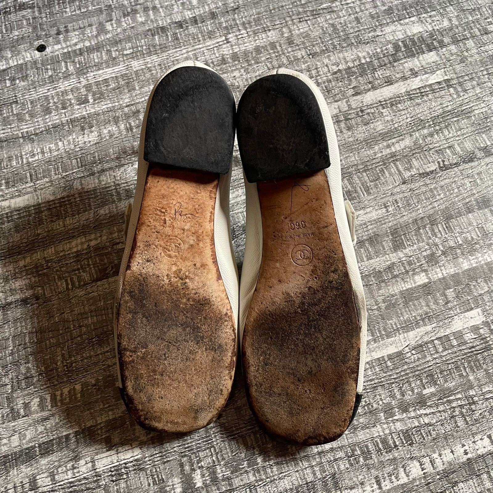 CHANEL MARY JANE BALLET FLATS SIZE EU 36 / US WOMEN 6 / UK 4