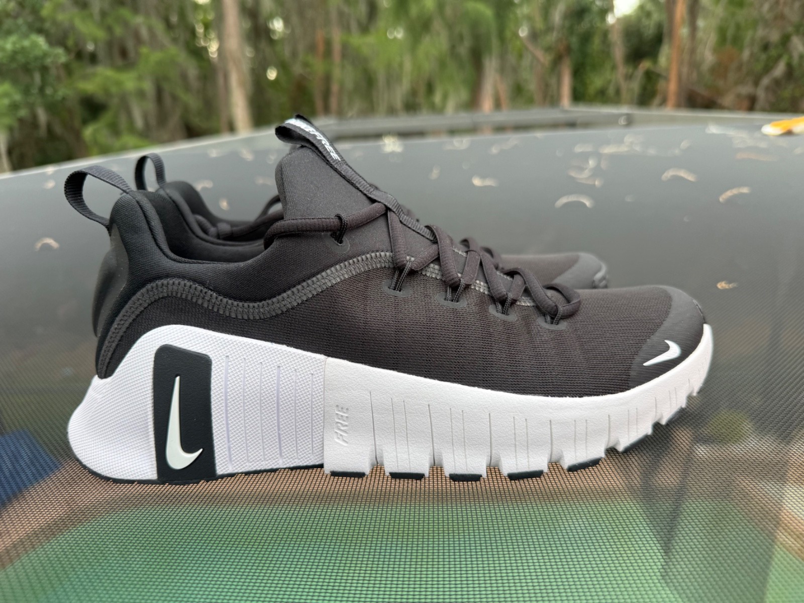 New Nike Free Metcon 6 Black Platinum Tint FJ7126-001 W Size 10