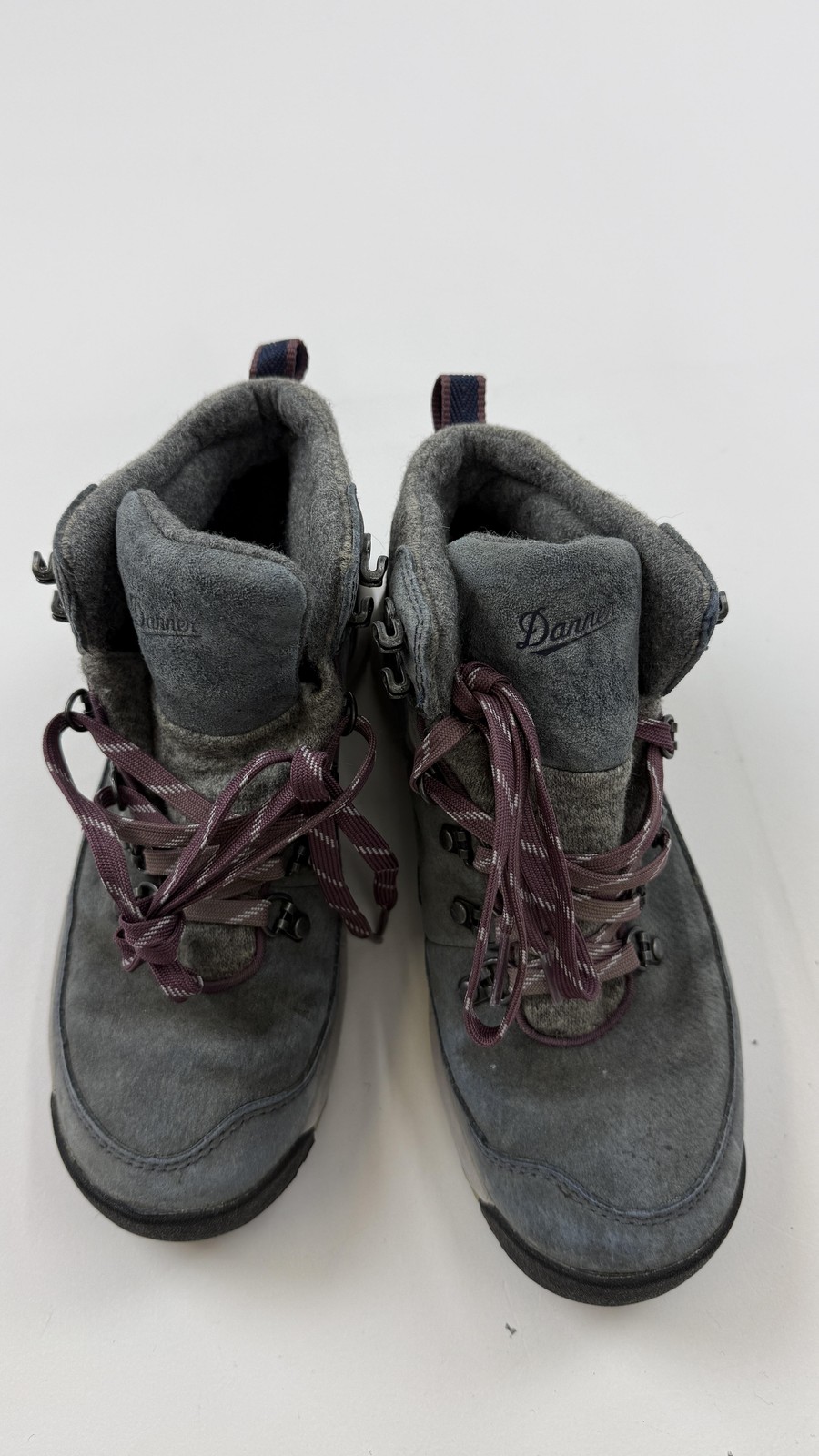 Danner Adrika Hiker Wool Boots Womens Size 8 Gray Waterproof Danner Dry 30329