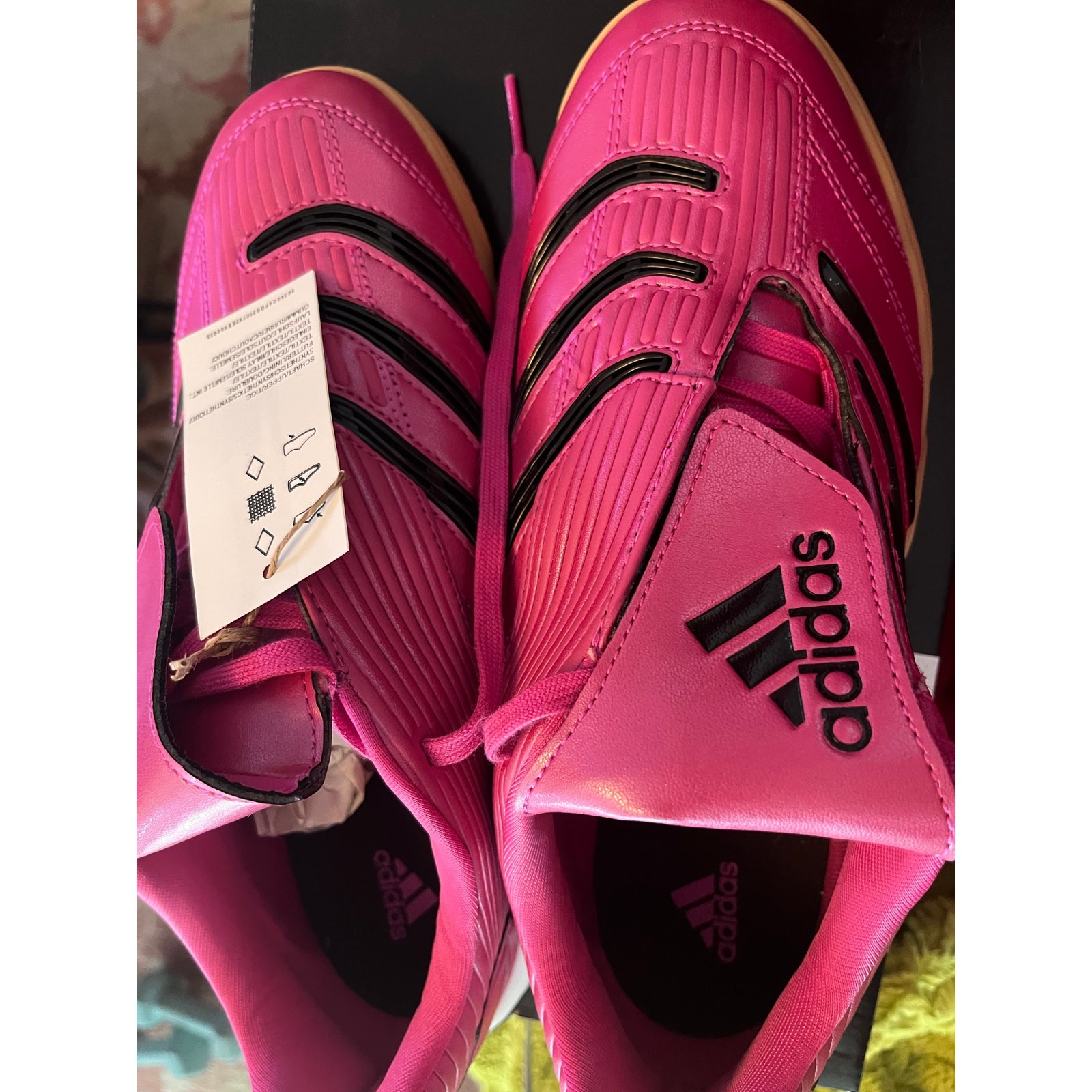 NEW ADIDAS Predator Sala Women’s 5 JR1641 Pink