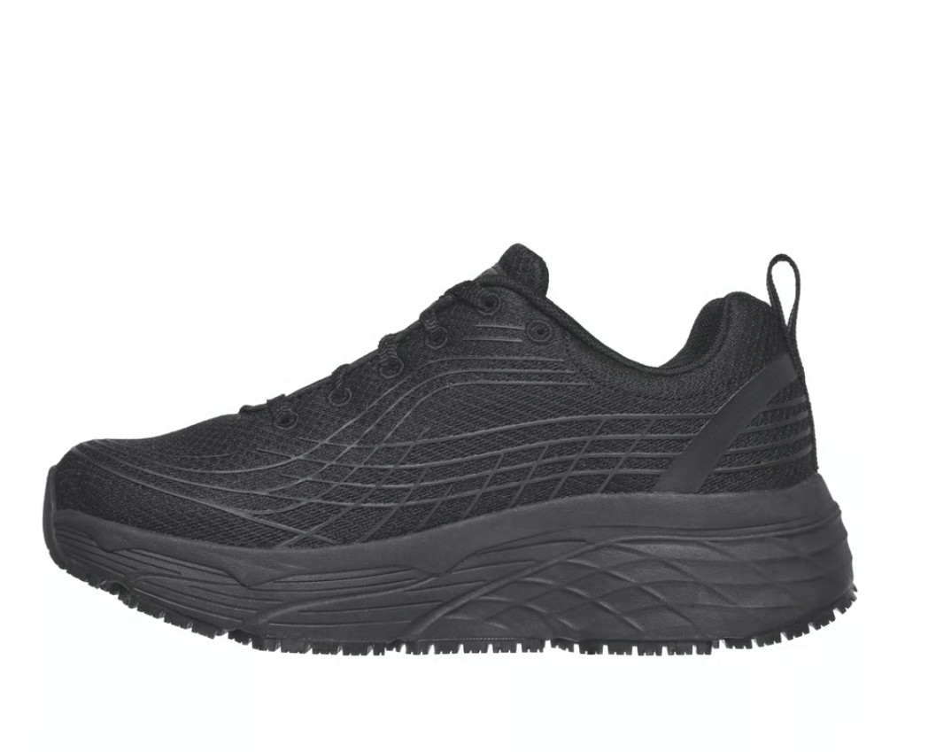 Skechers Women’s Work Slip-Resistant Relaxed Fit: Max Cushioning Elite Sneakers