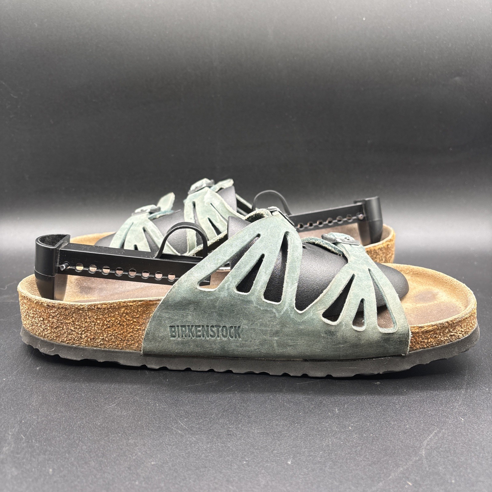 Birkenstock Granada Sandals Slides Women’s EU 40 US 9 Soft Blue Turquoise
