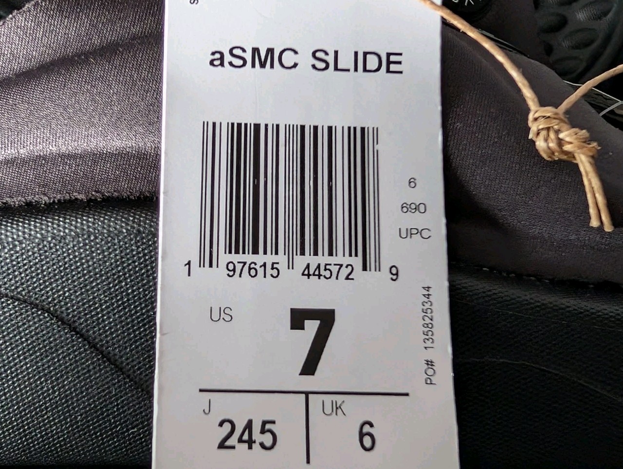 Adidas by Stella McCartney Women’s aSMC Slide – Size: 7 – JS0265 – Black – NEW !