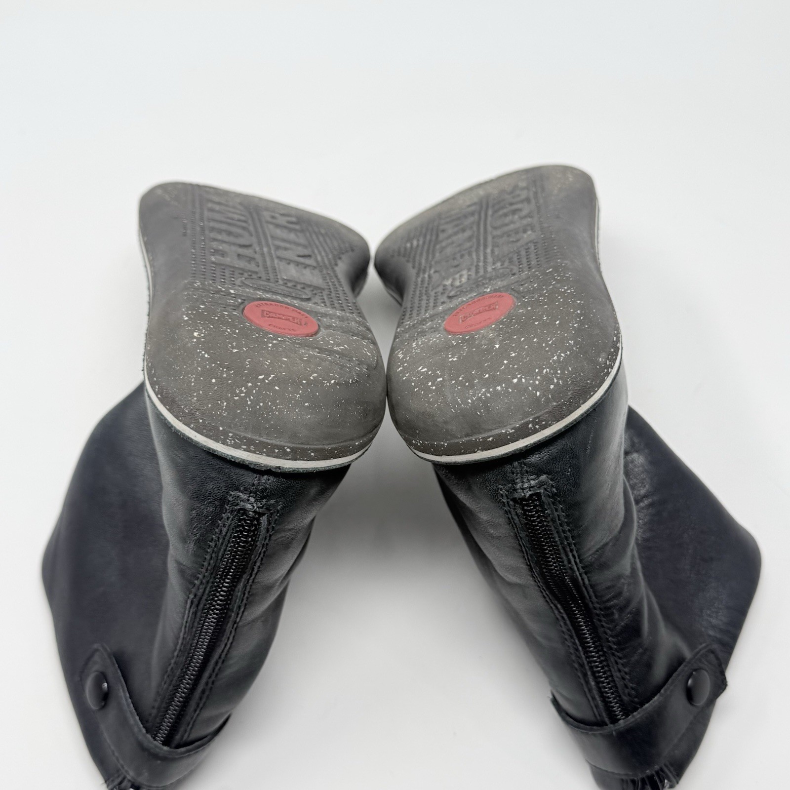 Camper Beetle Boots Womens 8.5 EU 39 Black Leather Hipster Bohemian Minimalist