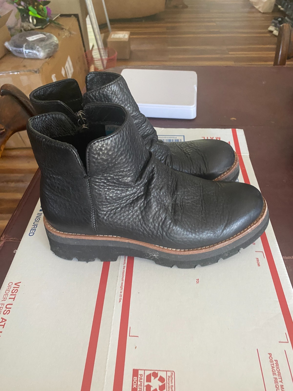Black ankle boot Sofft brand size 7.5m