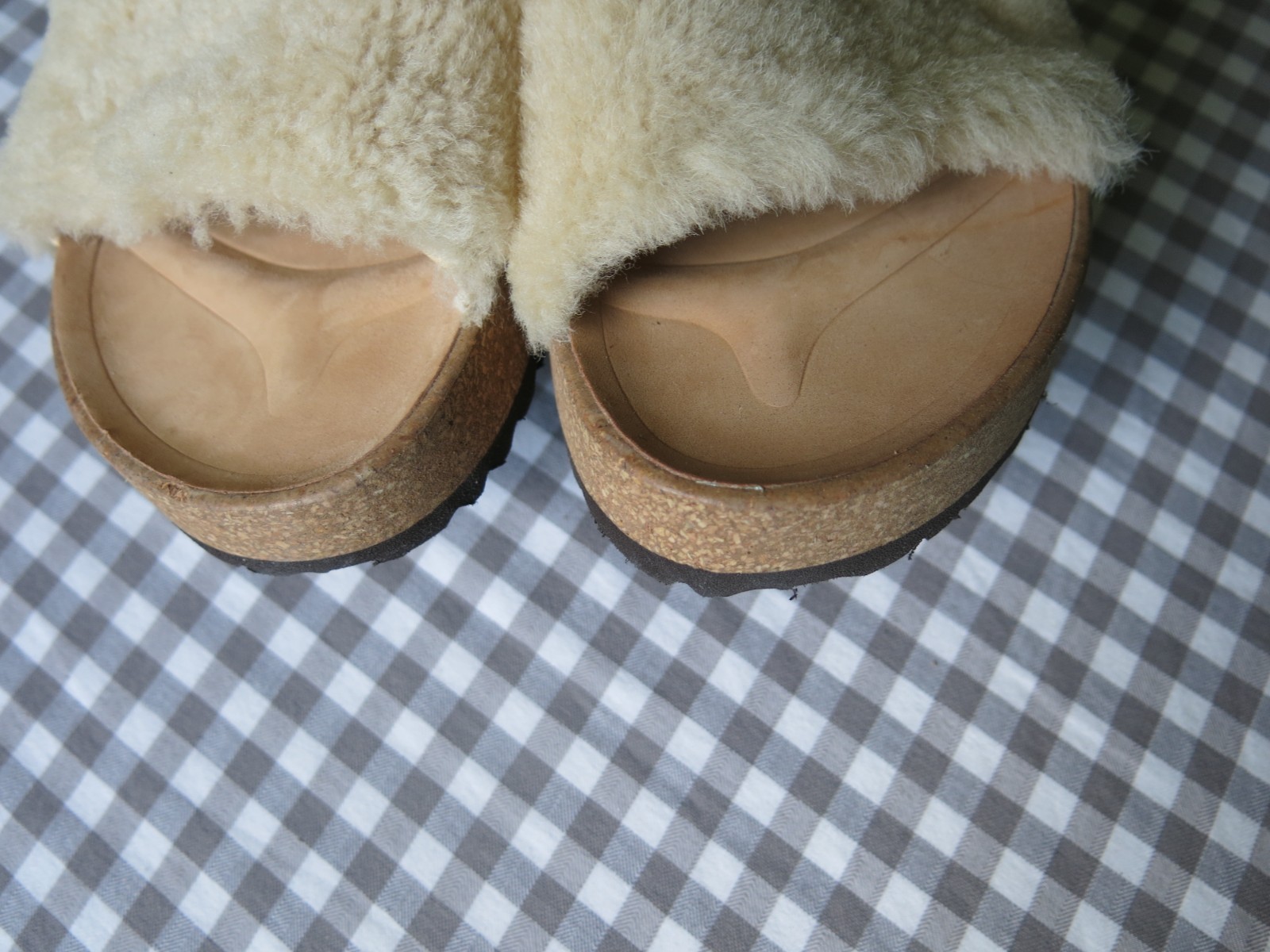 Papillio by Birkenstock Glenda Teddy Shearling eggshell EU 41 US women 10-10.5