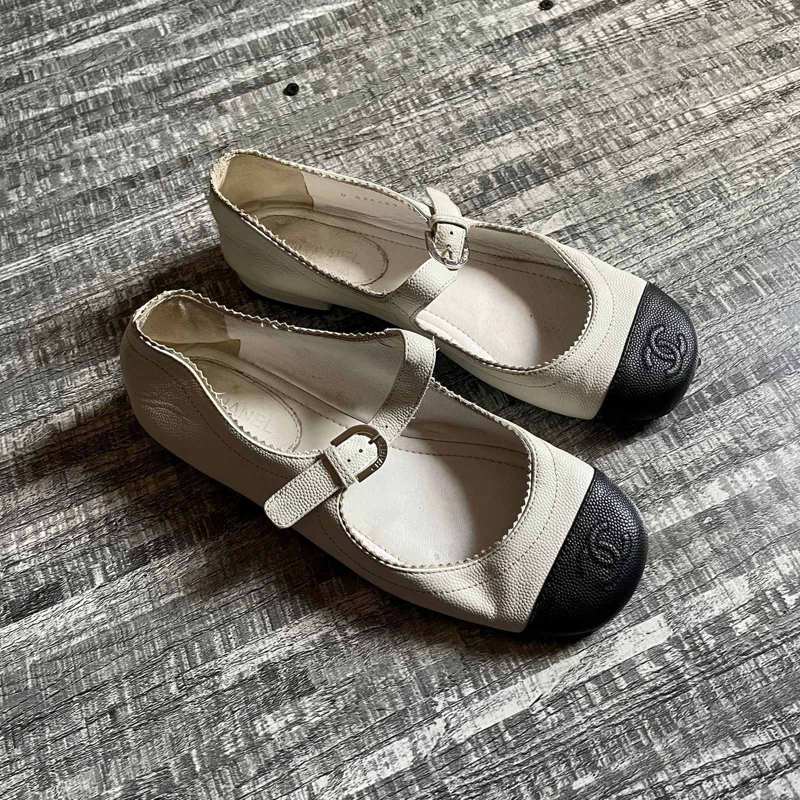 CHANEL MARY JANE BALLET FLATS SIZE EU 36 / US WOMEN 6 / UK 4
