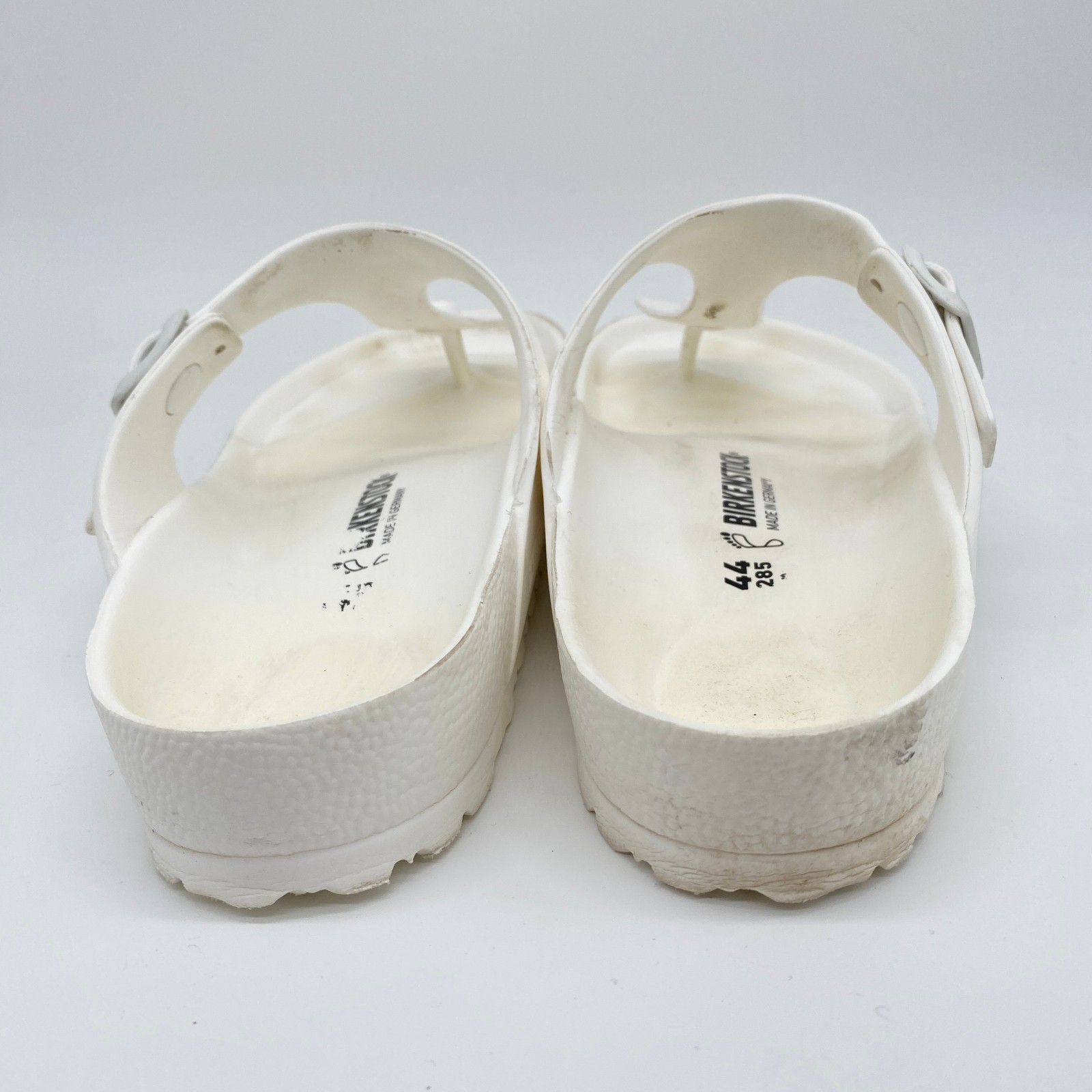 Birkenstock Gizeh EVA Slip On Sandals Women’s 11.5 Men’s 10.5 White Unisex 7067