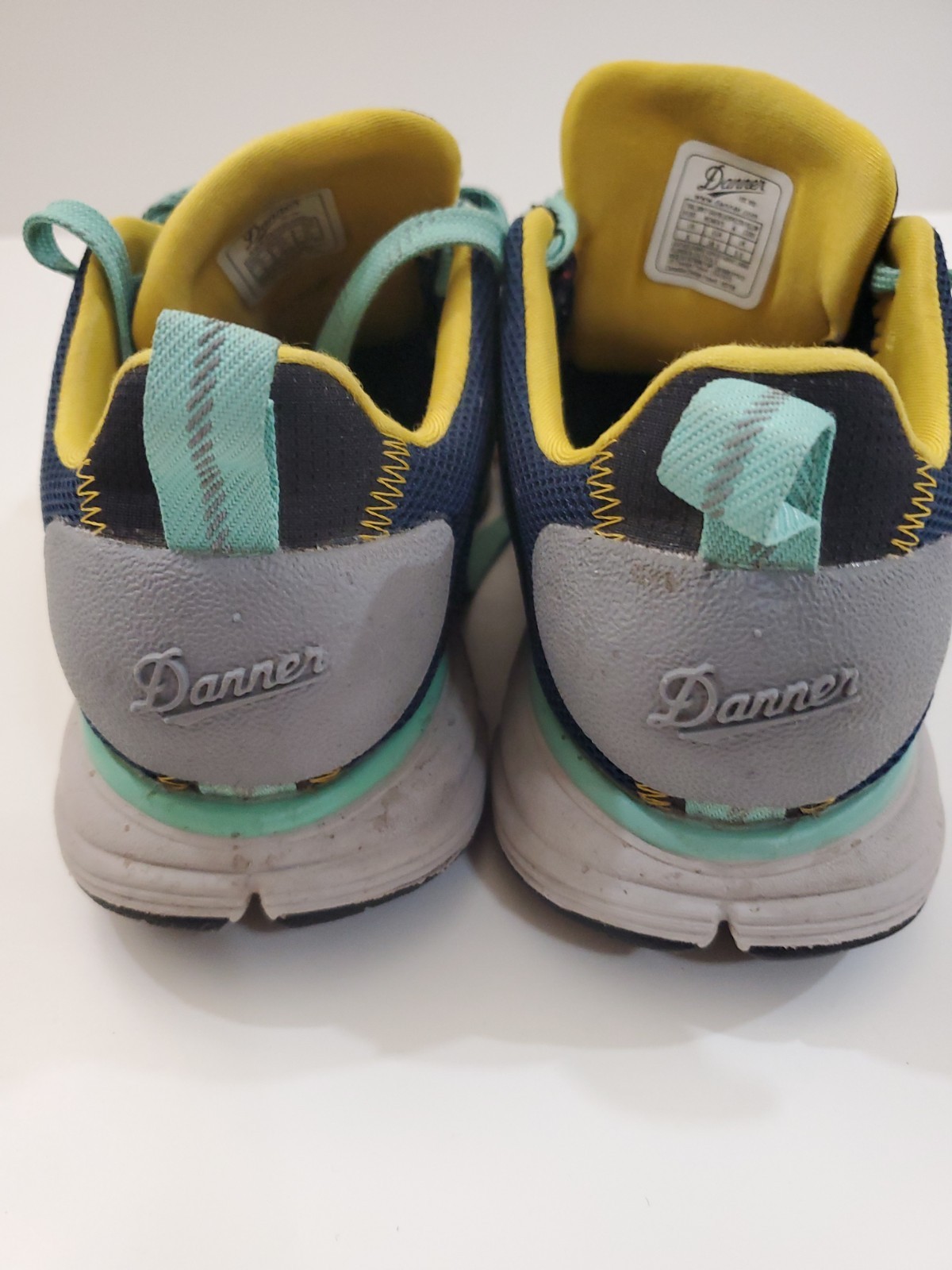 Danner Women’s Size 8 Trail 2650 Gray/Blue/Spectra Yellow 3″ Hiking Sneakers