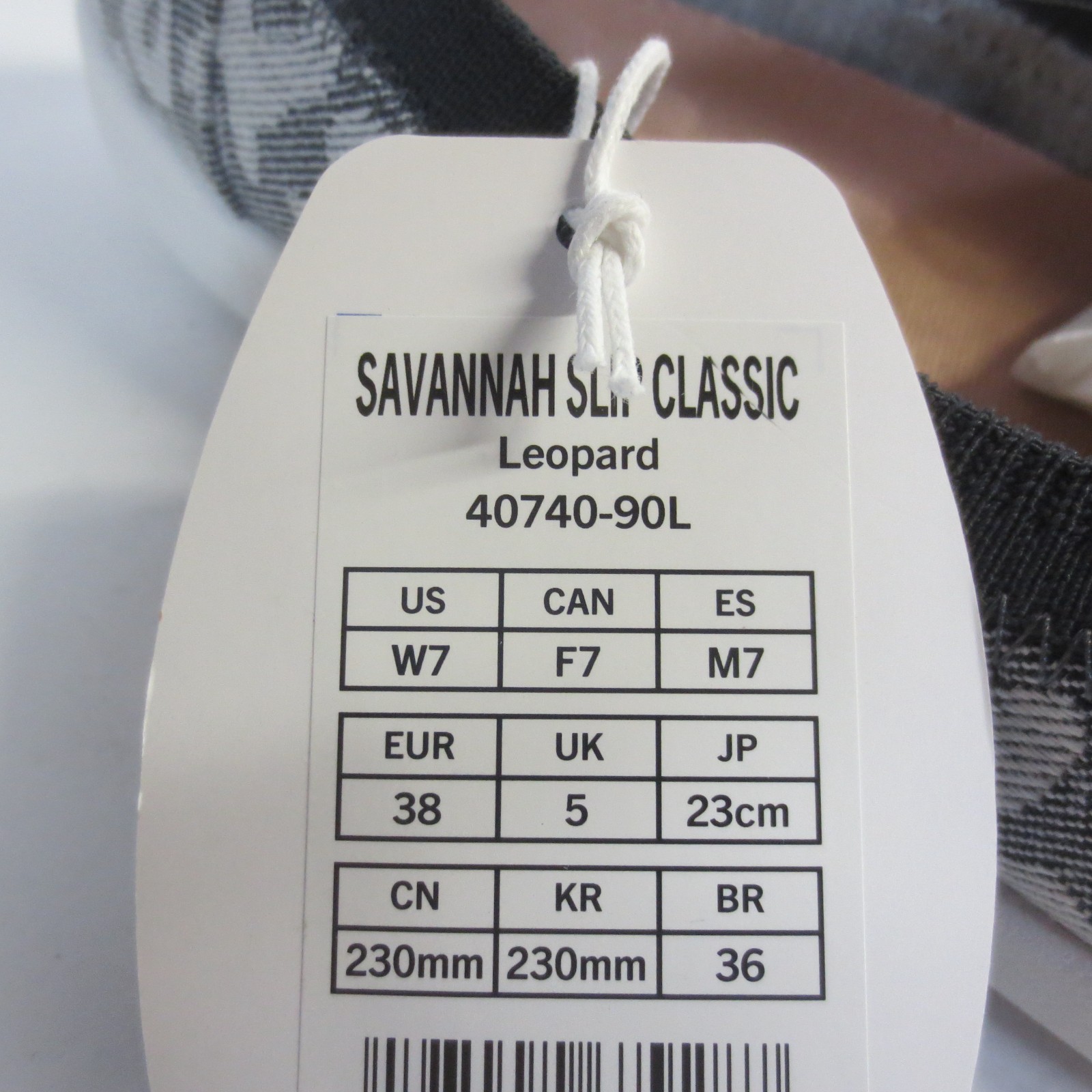 HEYDUDE Womens Savannah Slip Classic Shoes – Leopard