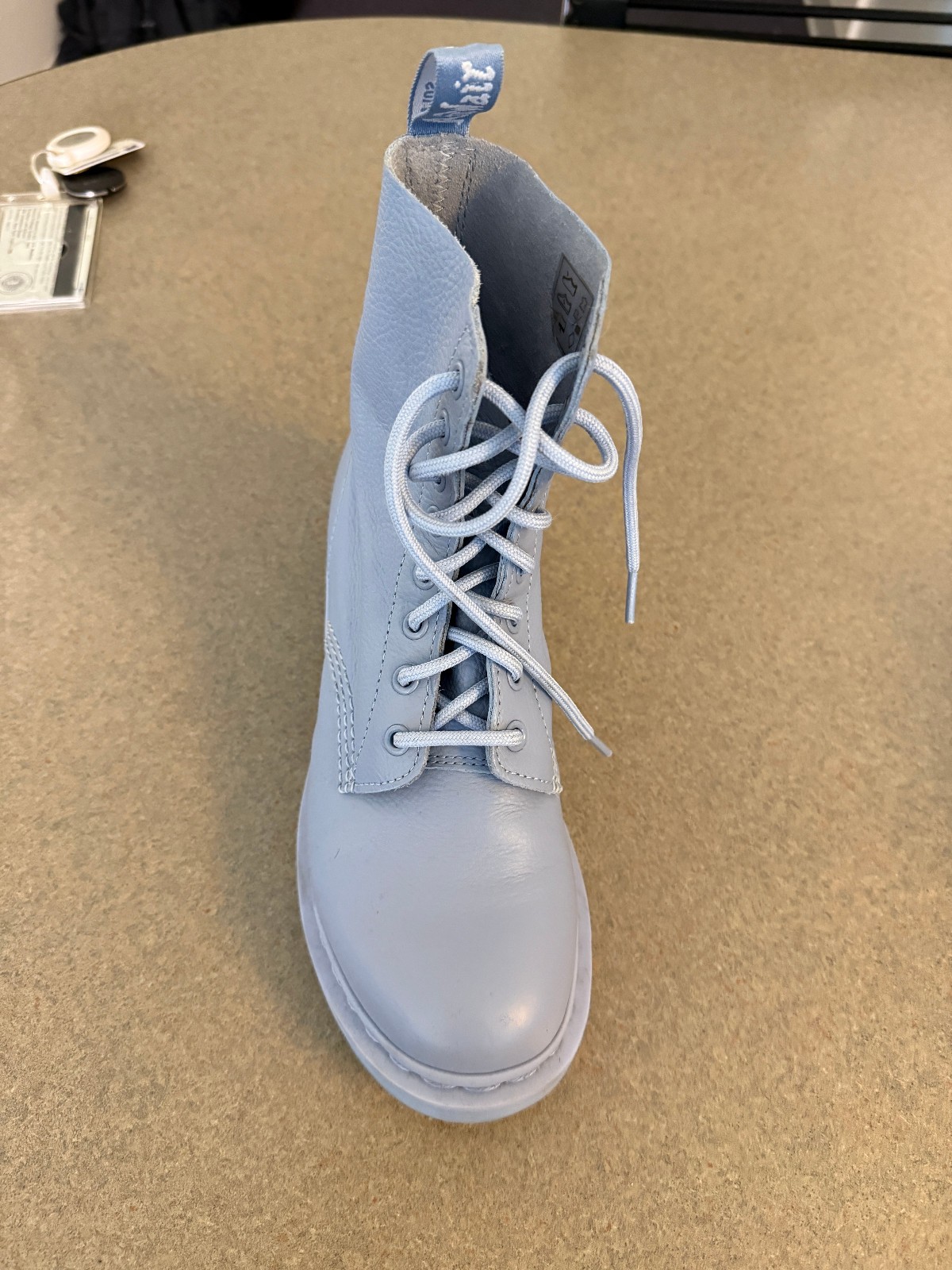 Dr. Martens 1460 Women’s Combat Boots – Periwinkle/Blue, US 8