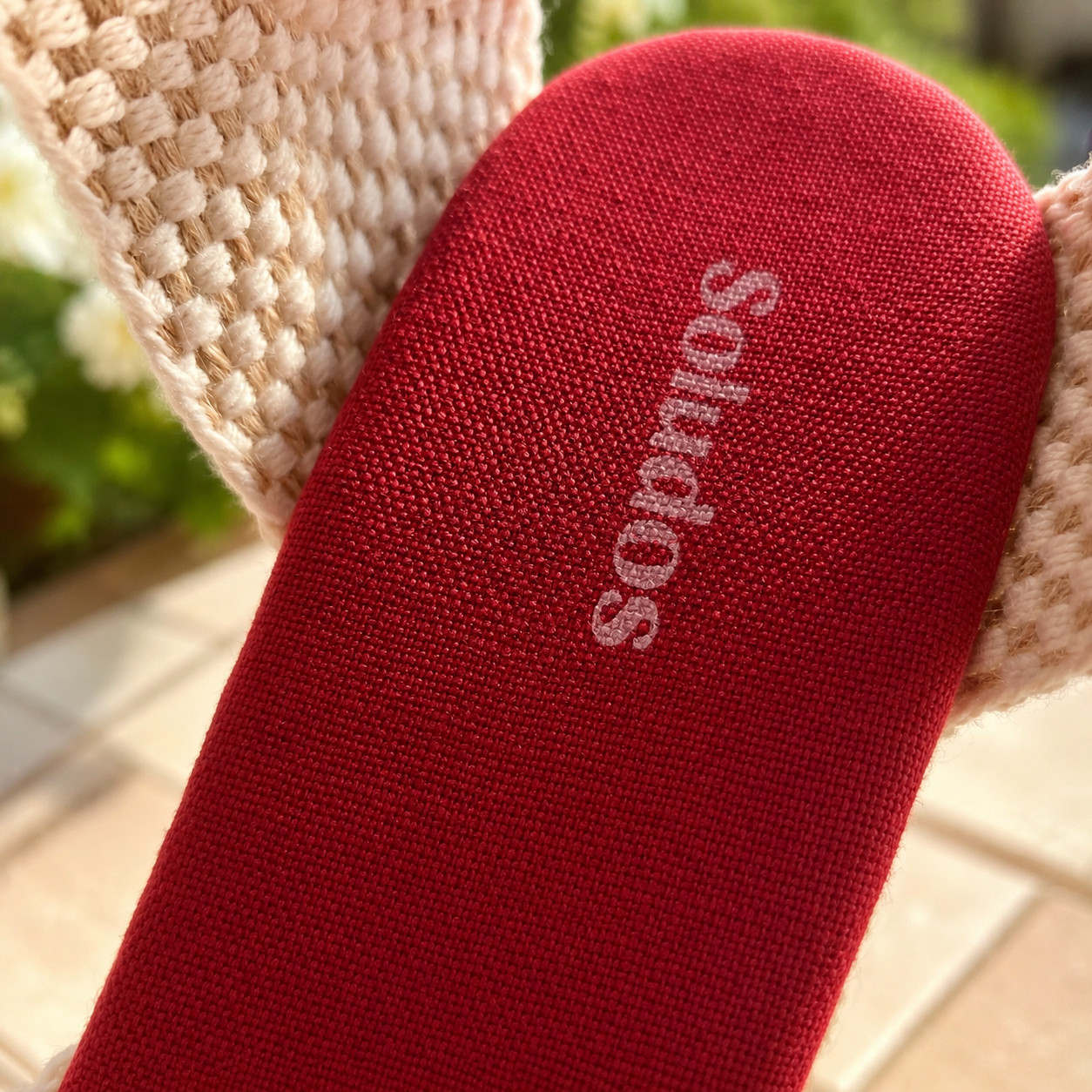 Soludos Platform Wedge Espadrilles Women’s Size 8 Red New w/ Box