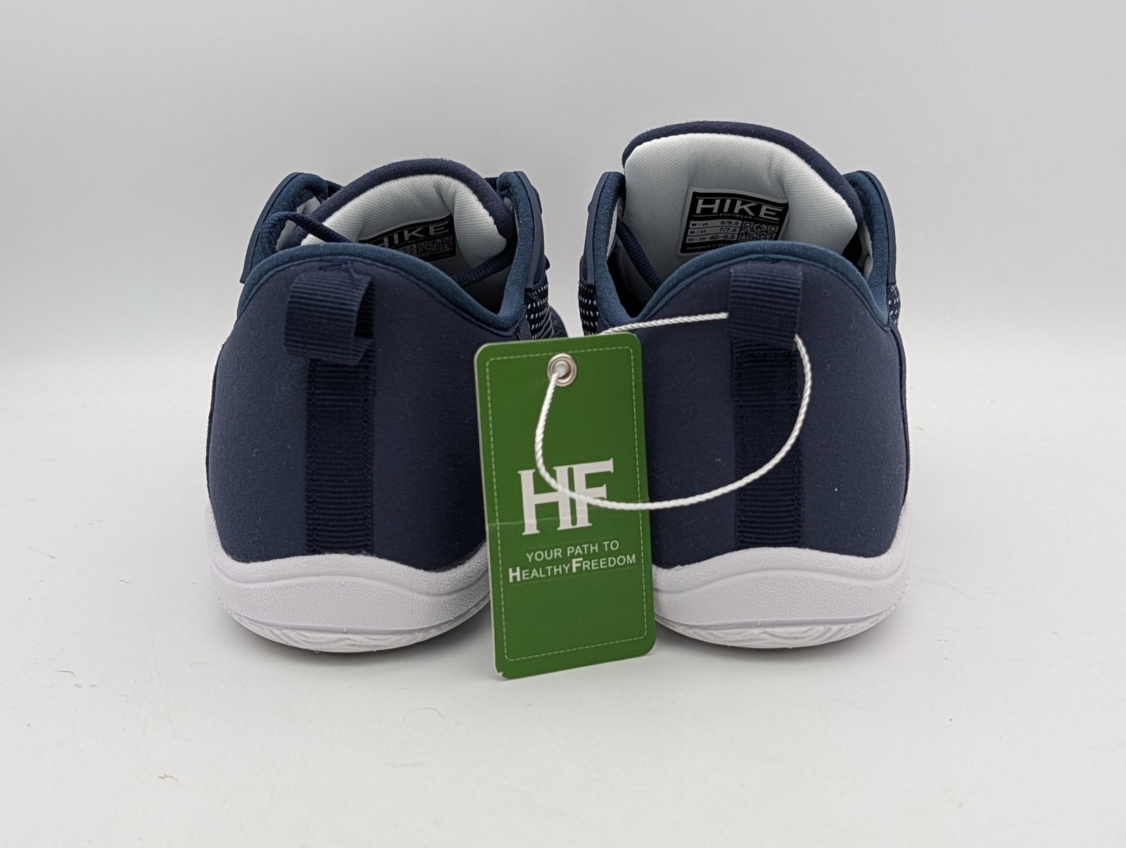 Hike Footwear Stride Womens 9/9.5 Mens 7/7.5 EU 40 Shoes Blue Walking Sneakers