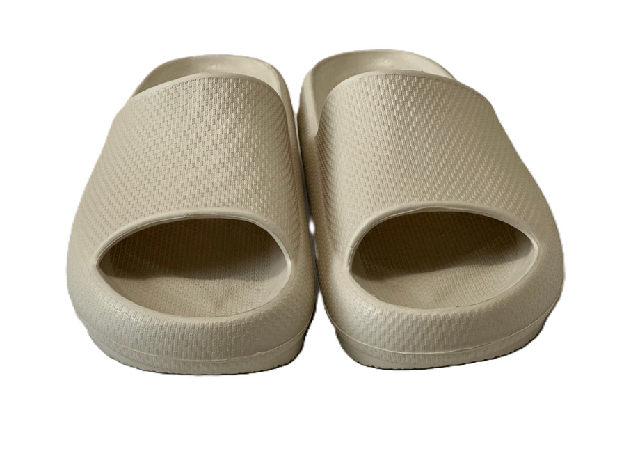 32 Degrees Unisex Cushion Slide Sandals Tan Size Large (W 9-10 / M 7-8) NEW