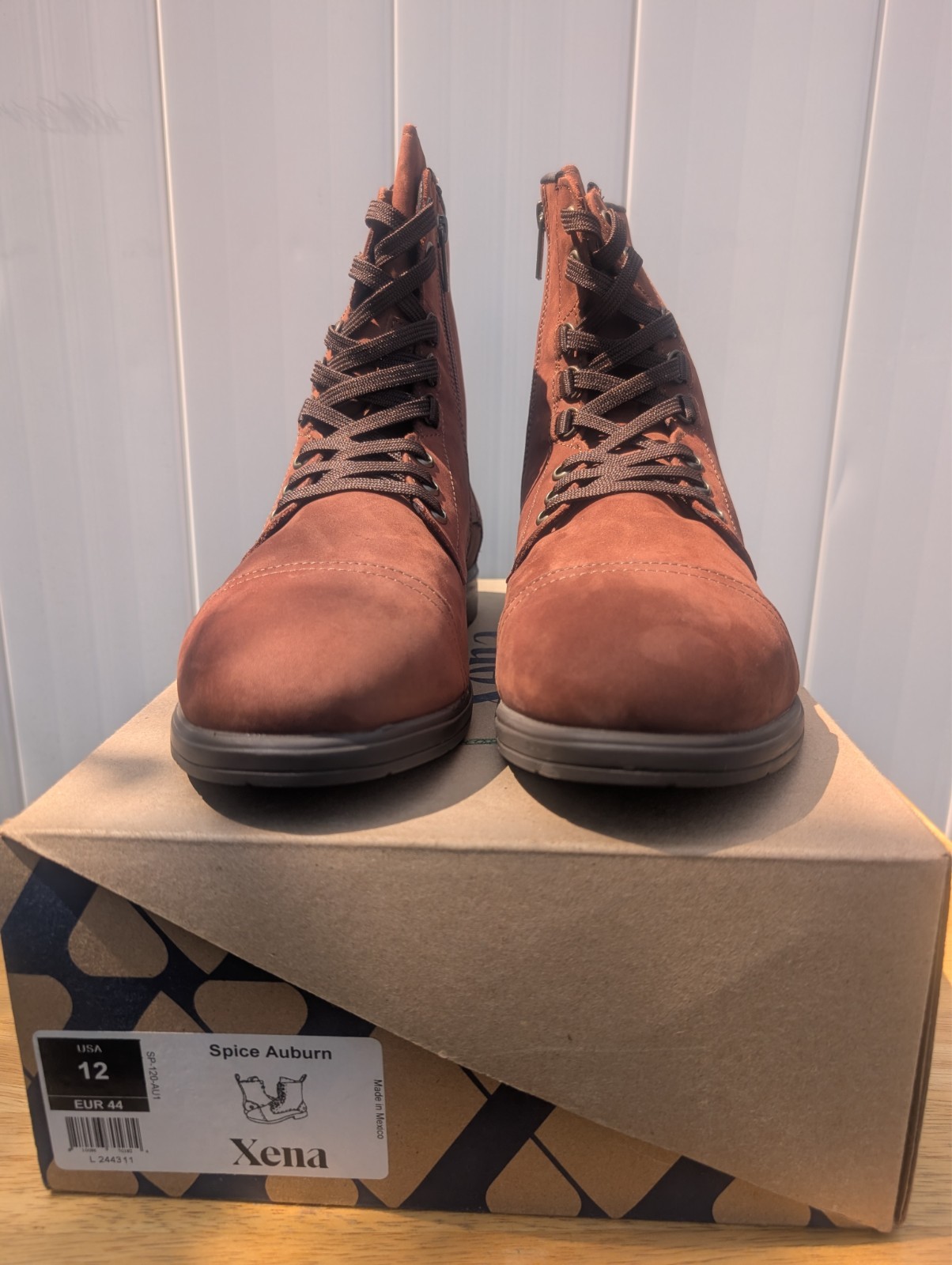 Xena Workwear Spice Autumn boots women’s size 12