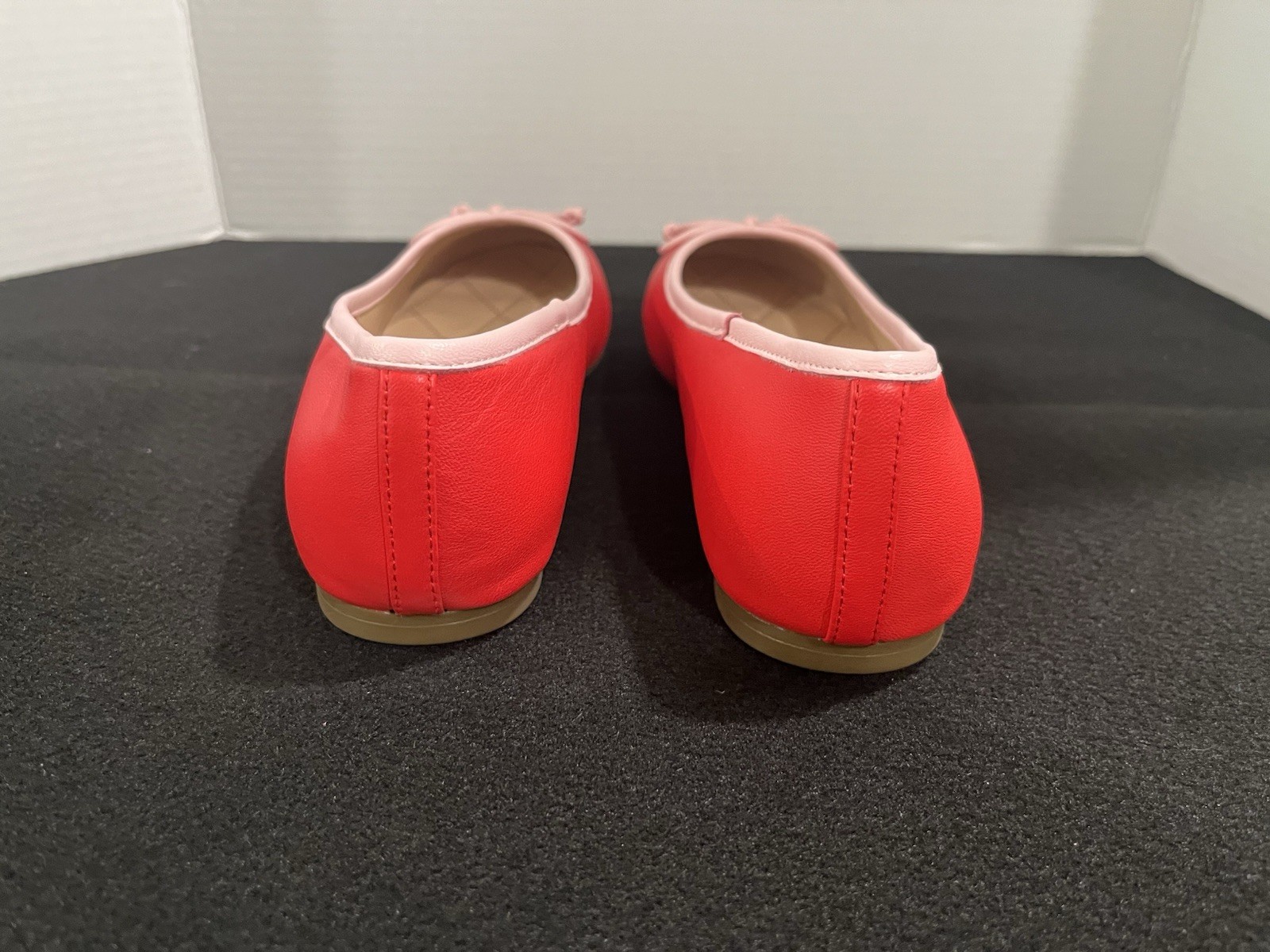 Talbots Ballet Flats Brand New in Box Size 6 1/2 Red Pepper Blair