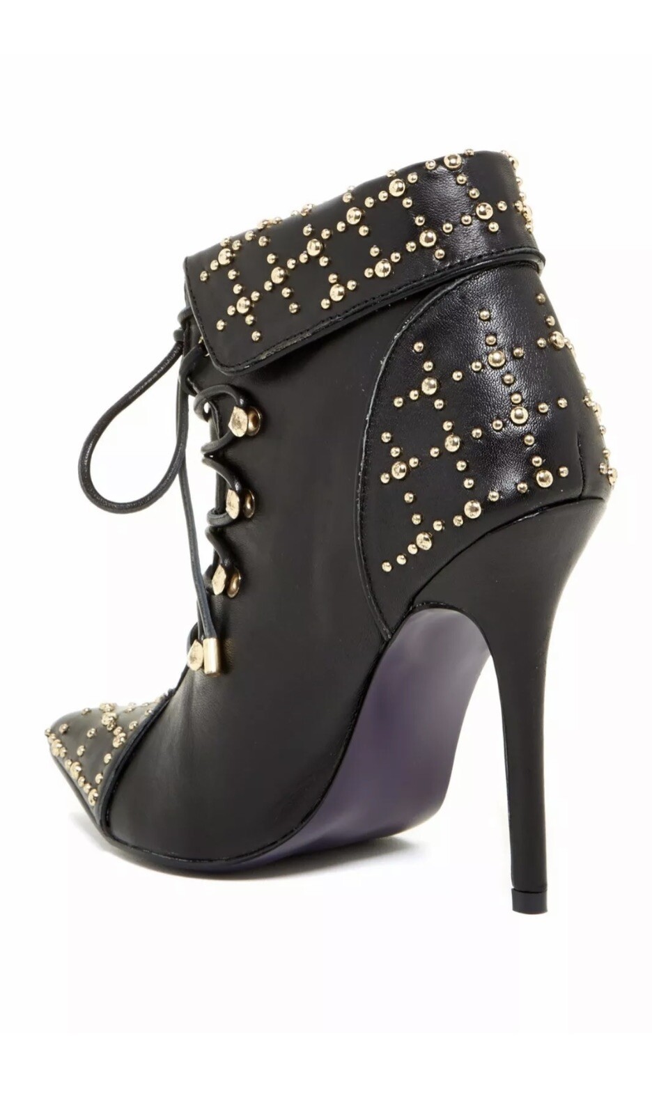 New LONDON TRASH Della ankle leather Bootie women’s size 9