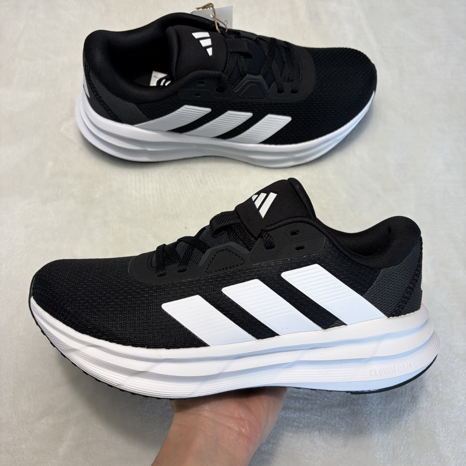 NEW A didas GALAXY 7 W Size 6.5 Women’s BLACK Running Shoes IH3662