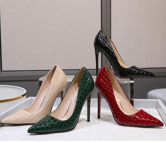 Women’s High Heels Faux Leather Pumps Dress Party Casual Prom Nightclub OL Shoes