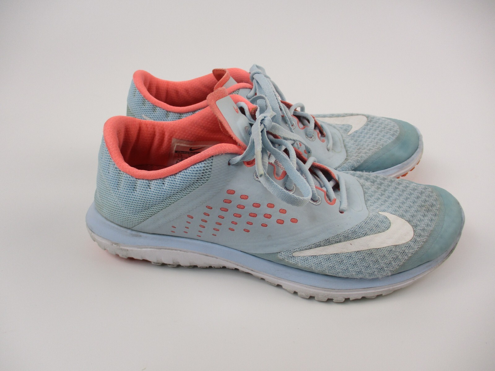 Nike Flex Run 2014 Women’s Running Shoes Size 7.5 Blue Coral 684667-403 Lightwei