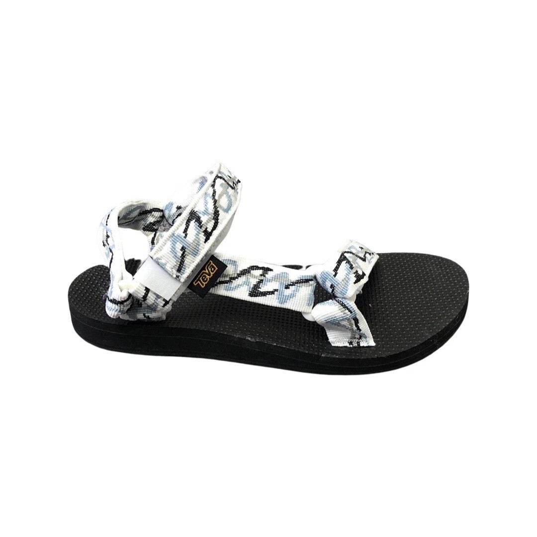 Teva Women’s Original Universal Hiking Sandals 1003987 Ziggy White Size W11/M9