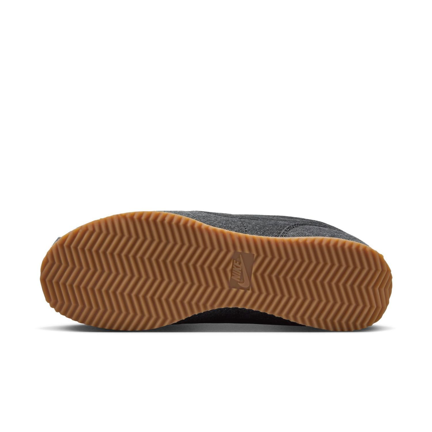 NIKE Women’s Cortez TXT IM8052-010 Black Black Sail Gum Light Brown