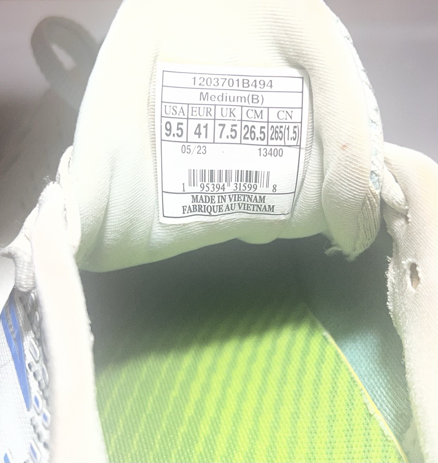 Womens 9.5 B Brooks Glycerin GTS 20 Running Shoes Aftermarket Insoles