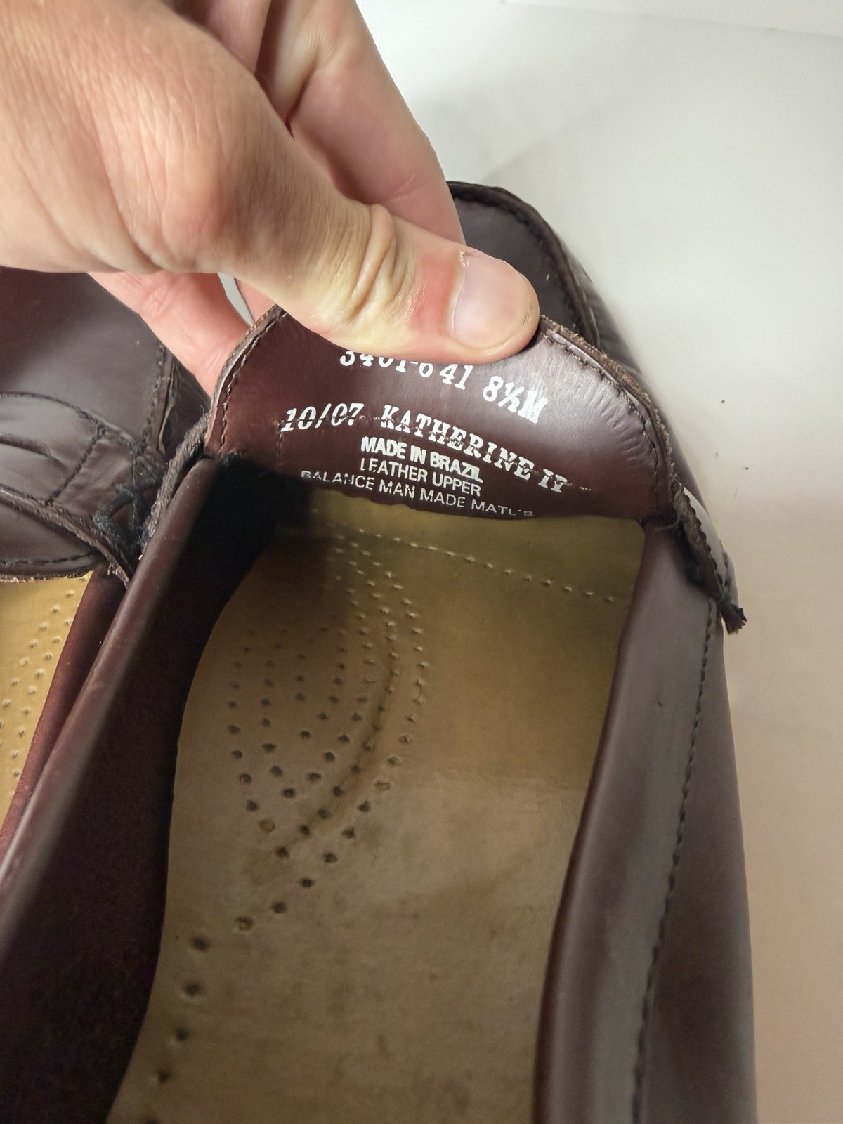 GH Bass Weejuns Katherine ll Women’s 8.5 M Brown Penny Loafers