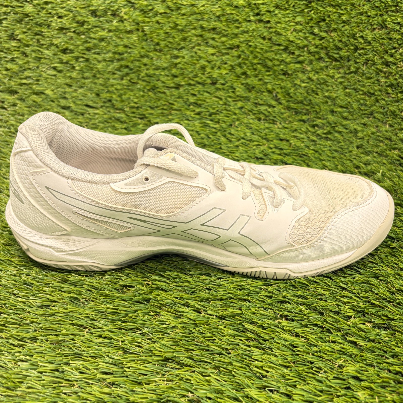 Asics Gel-Rocket 10 Womens Size 9.5 White Running Volleyball Shoes Sneakers