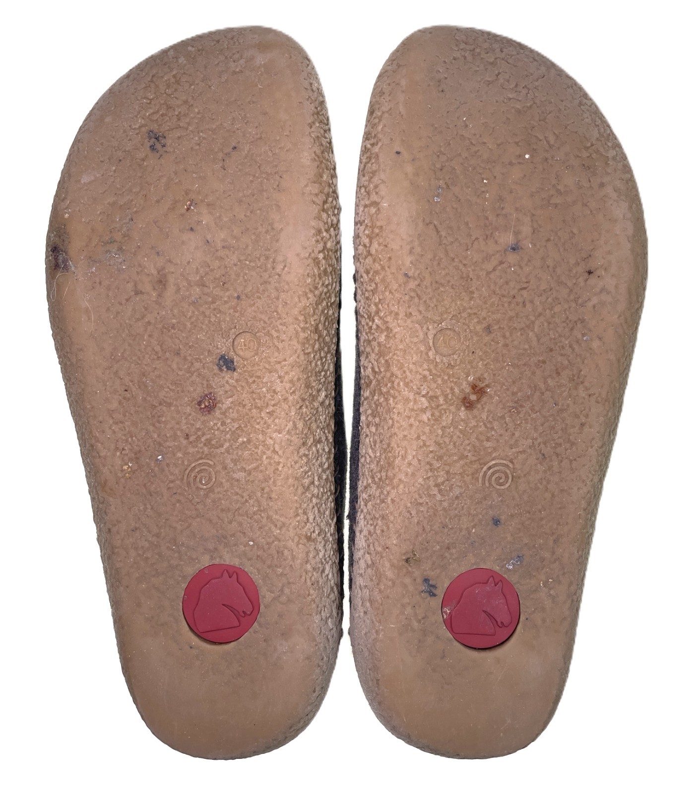 40 Haflinger Gray Wool Mule Slipper Clog Shoe Indoor Outdoor