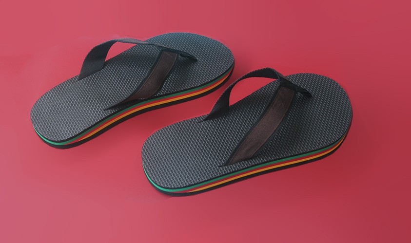 2 PAIRS Zori Flip Flop Sandal Shoes Thongs Unisex Men Women Summer Casual Beach