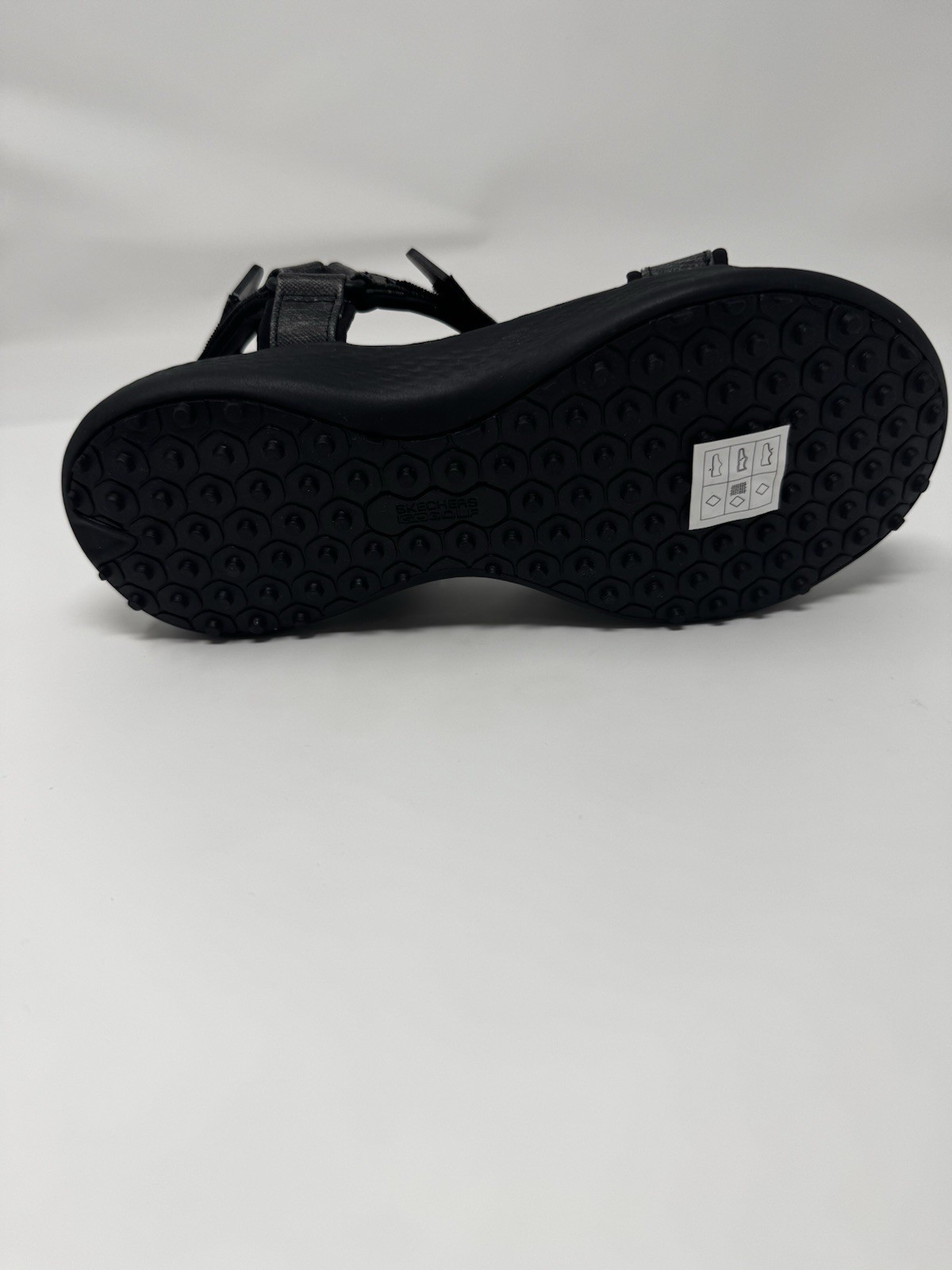 Skechers Go Golf 600 Sandals Women’s Size 6 Black Spikeless Adjustable Strappy