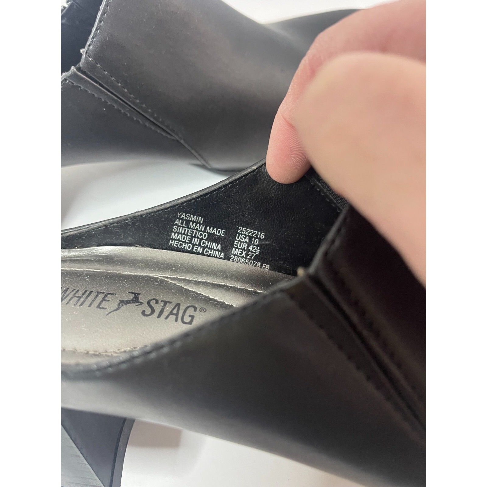 White Stag Womens Dress Shoes Size 10 (Black)