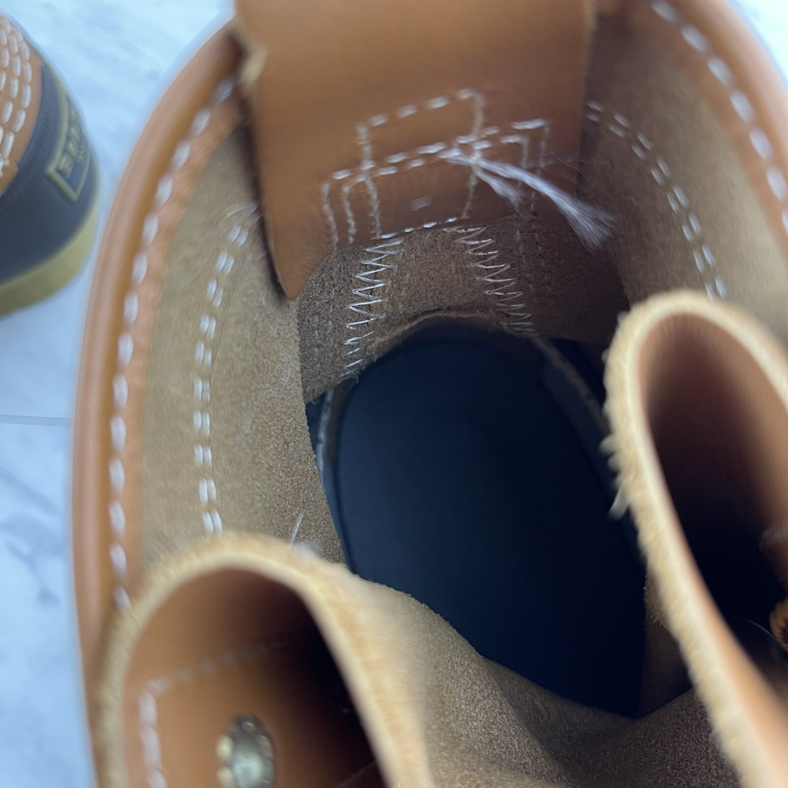 •LL Bean Duck Rubber Boots Made In Maine Women’s 6 M Brown Hunting Outdoor USA