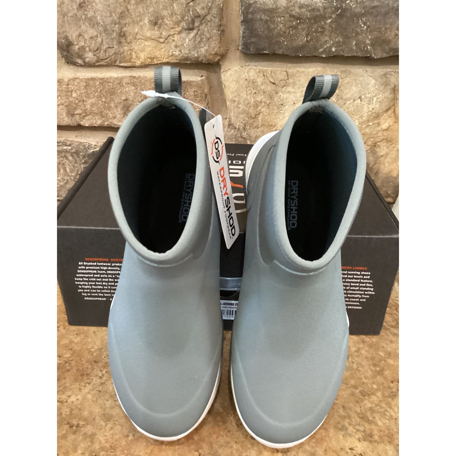 Dryshod Evalusion All-Around Cuff Boots Womens 6.5 Grey Waterproof EVA-WC-DGY