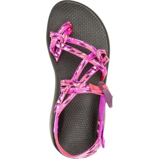 CW13 New Chaco Z X 2 Classic Sandal Water Trail Beach Women 7 Flare Blossom