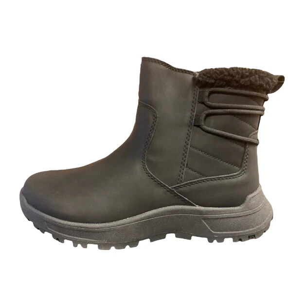 Eddie Bauer Ladies Warm Lined Cushioned Footbed Siren Winter Boot Black Size 7