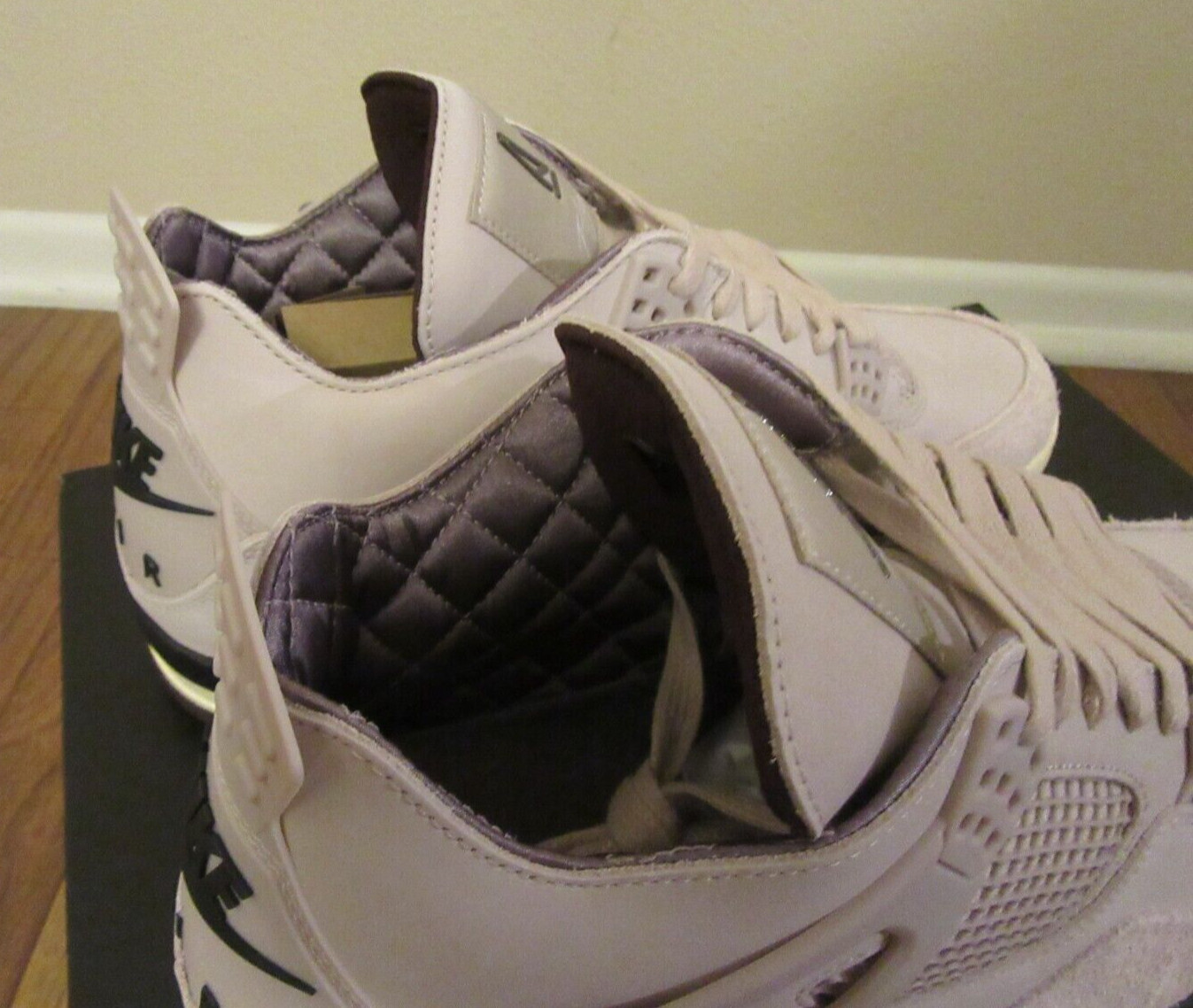 Nike Women’s Air Jordan 4 Retro OG SP A Ma Maniere Size 13 Fossil FZ4810 200 New