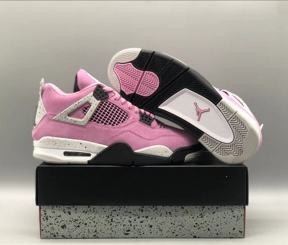 Jordan 4 Retro «Orchid» Men/Women Mid Top Basketball Shoes