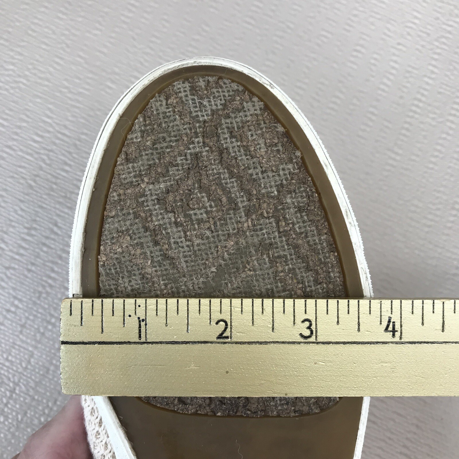 Lucky Brand Viah Slip On Sneakers Natural Combo Fisher Woven *See Pics & Descr*