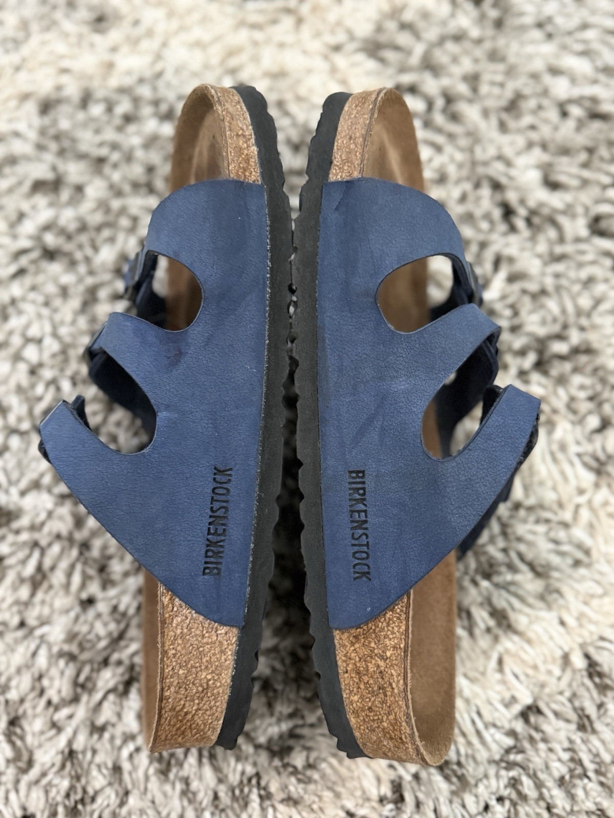 Birkinstock Florida Florida Soft Footbed EU 39 US M 6 W 8 Blue