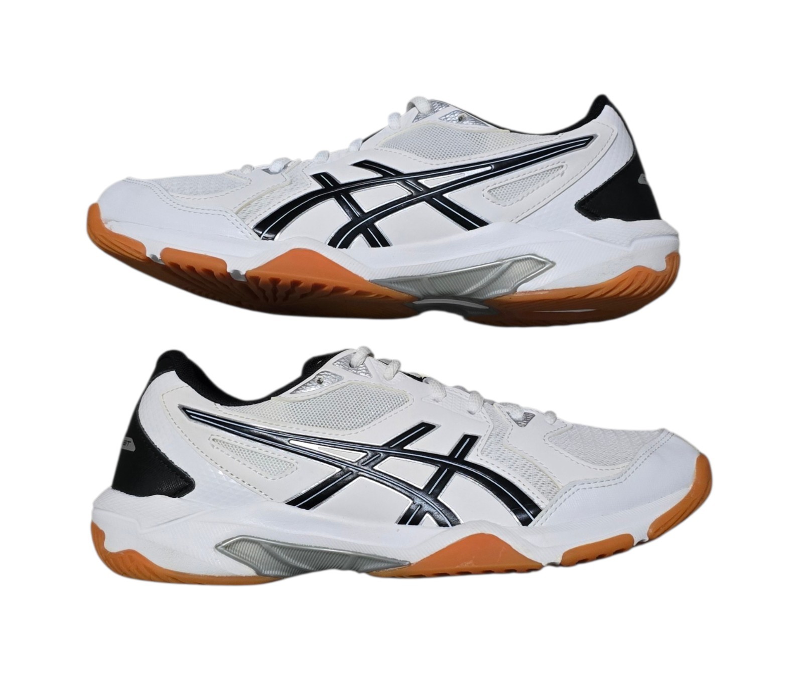 Asics Gel Rocket 10 Sneakers Womens Size 8.5 Indoor Court Sports Shoes White