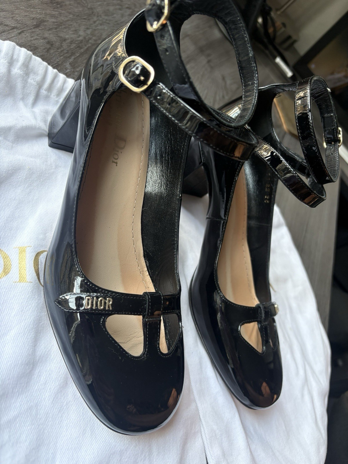Dior Womans Shoes Black Size 36
